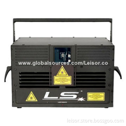 30W RGB Full Color Laser Stage Light, Built-in Signal Filtering Device and Signal Amplifier